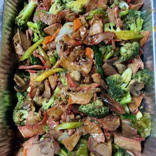 42. Pork with Mixed Vegetables