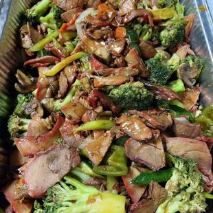 42. Pork with Mixed Vegetables