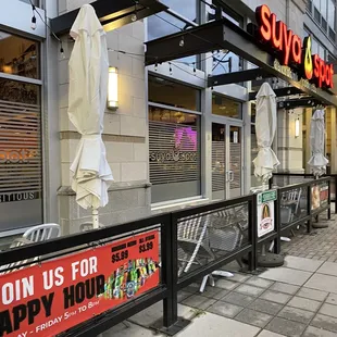 outside of restaurant