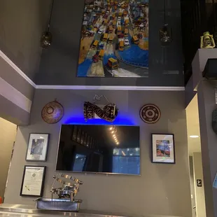 a view of the kitchen