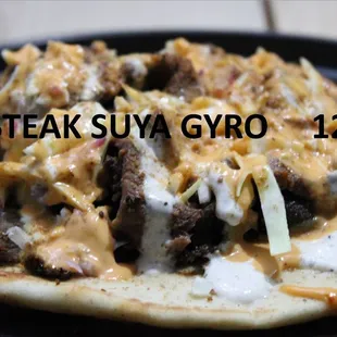 steak suya gyro