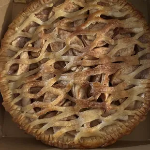 Fresh Lattice Apple Pie
