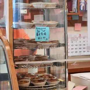 Portuguese egg tarts