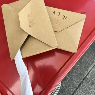 Custom order to go!