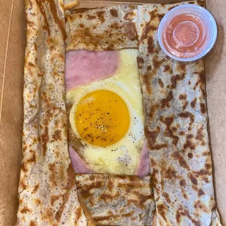 Ham and Cheese Croissant All Day Breakfast