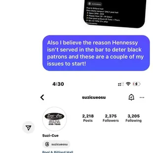 the user's name and address