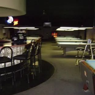 billiards and pool tables