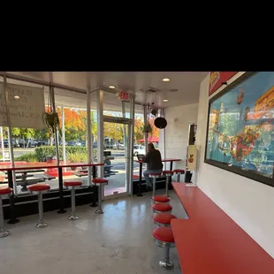 Smaller dinning area