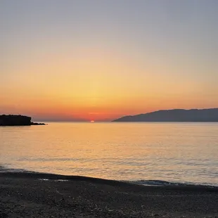 the sea in Greece during Suzie's swim workshop