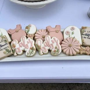 Cookies- wildflower theme