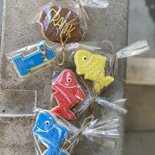 Special order cookies for our first birthday party