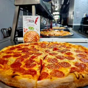 pizza, food
