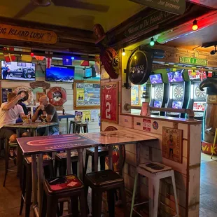 the interior of a restaurant