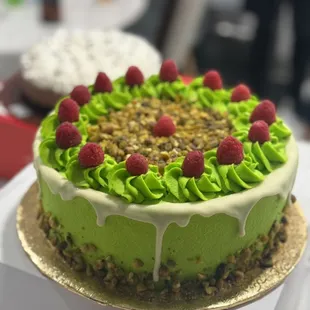 We loved the Pistachio Cake.