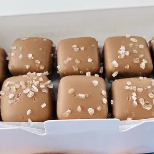 a person holding a box