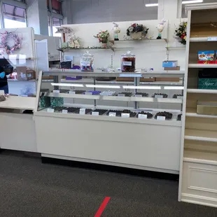 a display of chocolates