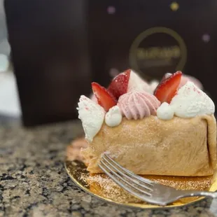 Strawberry Mille Crepe