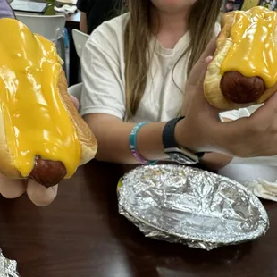 Ginormous hot dogs