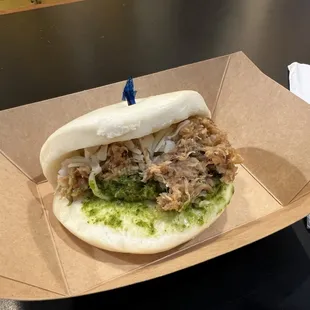 Carnitas bao.