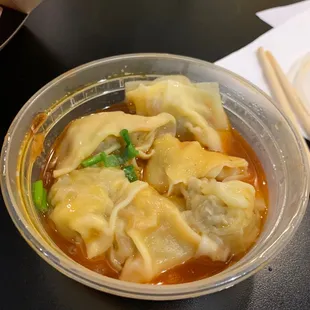 Spicy Wontons