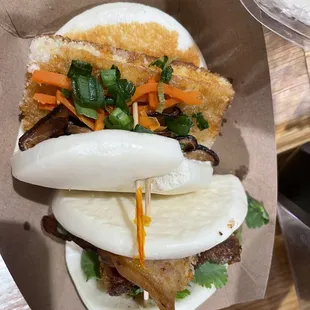 tofu&amp;mushroom bao