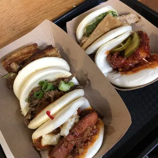 2x Fried Chicken Baos