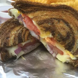 The Special Grilled Cheese Sandwich is scrumptious!