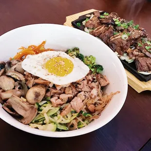 Mixed Chicken Salad Bibimbap