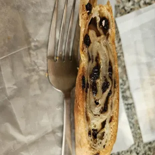 Currant roll $3 June 2024, undercooked