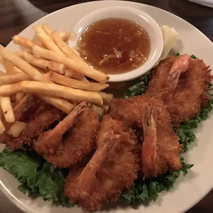 Coconut Shrimp and Fries