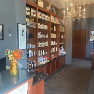 Front waiting area.