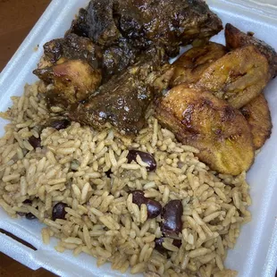 Small Jerk Chicken portion-  super filling
