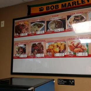 menu, sushi and sashimi