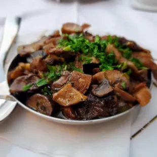 Sauteed wild mushrooms