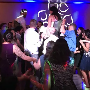 Insane wedding party!