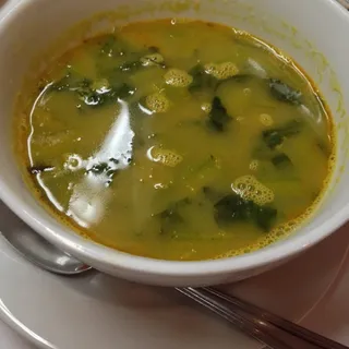 Asparagus Shiitake Tulsi Soup
