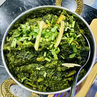 Palak paneer