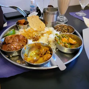 Mutton Thali