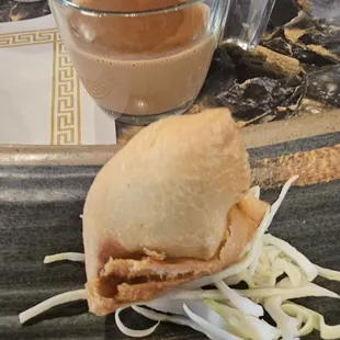 Samosa, Chai tea