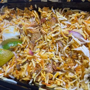 a close up of a dish