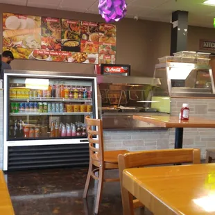 the interior of a restaurant