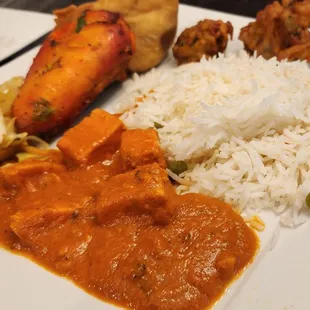 a plate of food