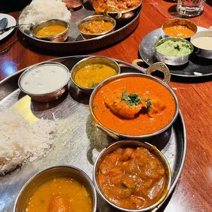 Beautiful plating but made it hard for us to share as we both got different things &amp; were excited to try it all.