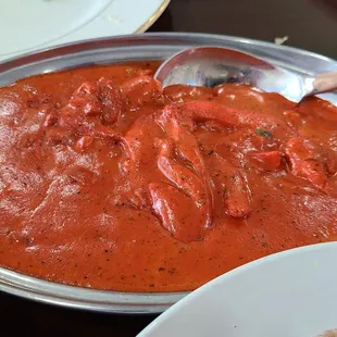 Butter Chicken is tender and delicious