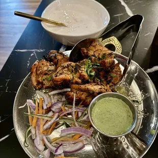 Delhi - Afghani Kebabs  Raita