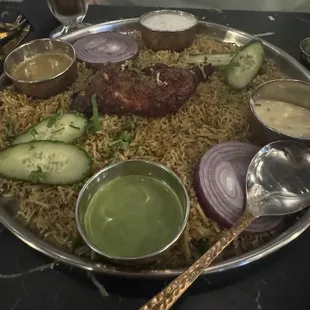 Mandi chicken for 1-2 people