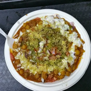 Samosa chaat