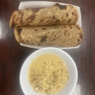 Swahili Butter Chicken and Chapati. Both were divine and are must haves.