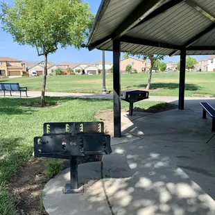 BBQ's from covered area #1