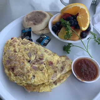 Ham & Ham Omelette